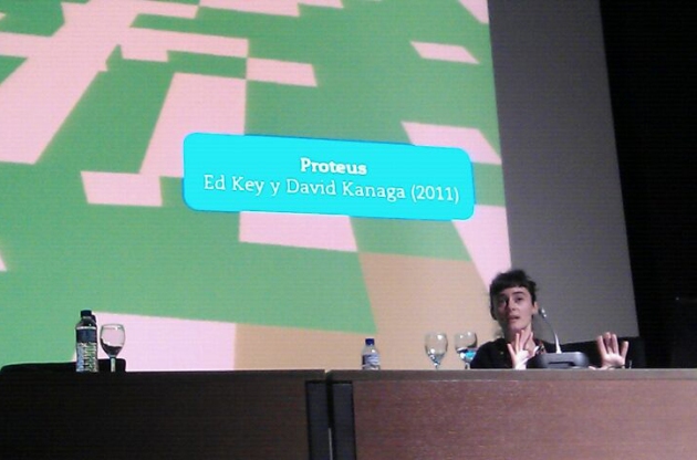 Lara Sánchez Coterón, conferencia Diseño de Juegos UPV